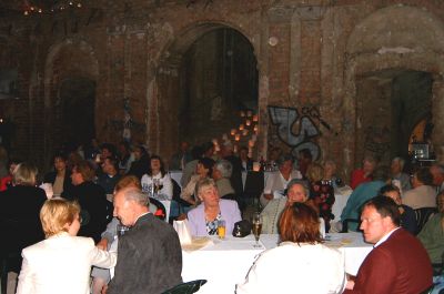 Schlossabend in der Eingangshalle